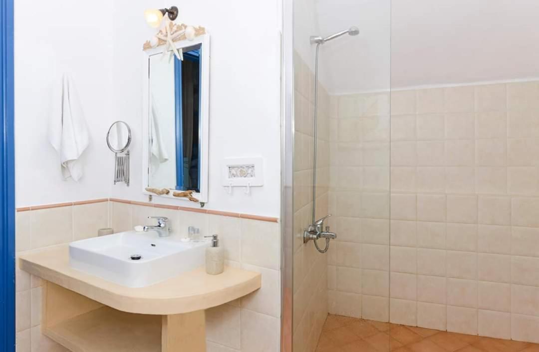 Aspro Mple Appartement Astypálaia Buitenkant foto