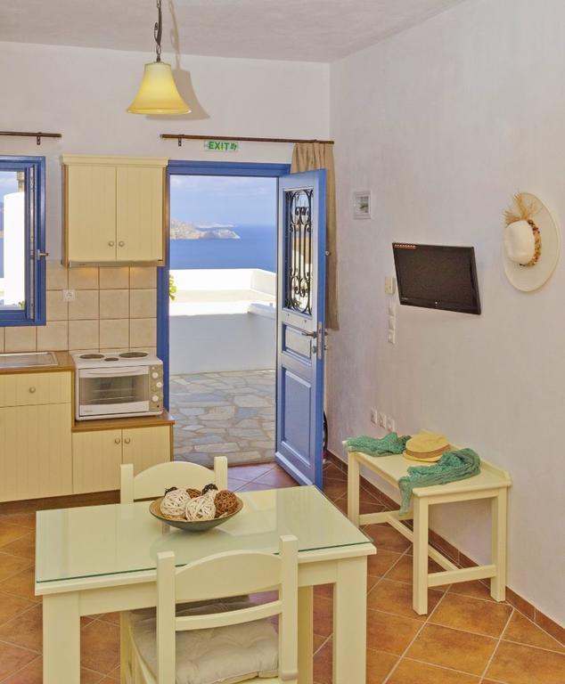 Aspro Mple Appartement Astypálaia Buitenkant foto