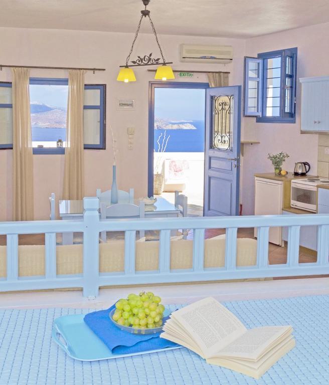 Aspro Mple Appartement Astypálaia Buitenkant foto